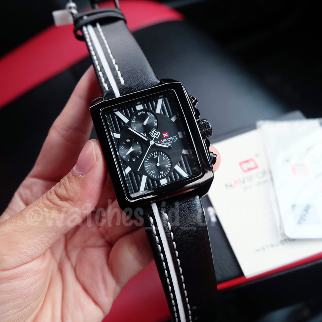 Jam Tangan Naviforce 9111 LG Original