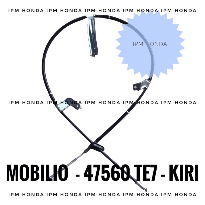 TE7 Cable Kabel Rem Tangan Handbrake Kanan / Kiri Honda Mobilio 2015 2016 2017 2018 2019 2020 2021