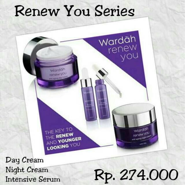 Paket simple Wardah renew you series