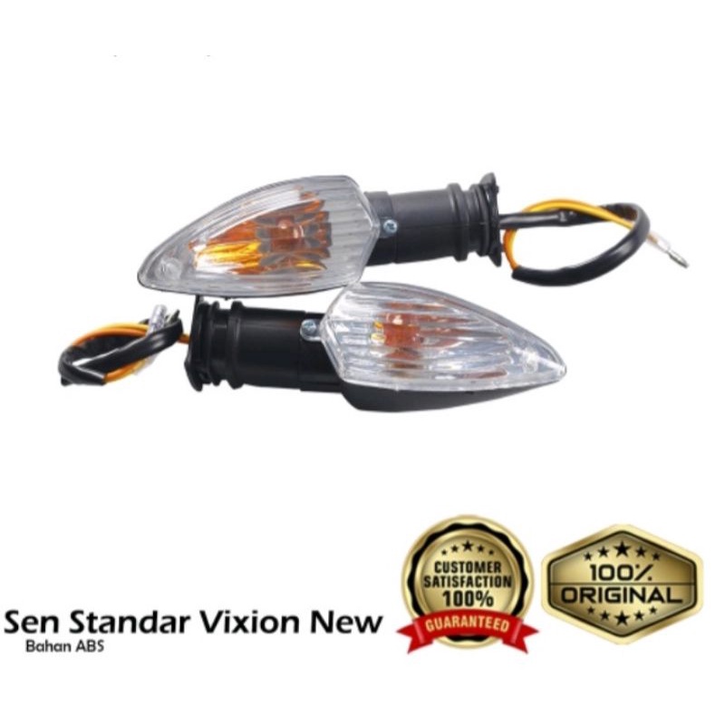 LAMPU SEIN STANDAR VIXION NEW SEIN/VIXION OLD/LED KUNING 1 SET KIRI/KANAN Set