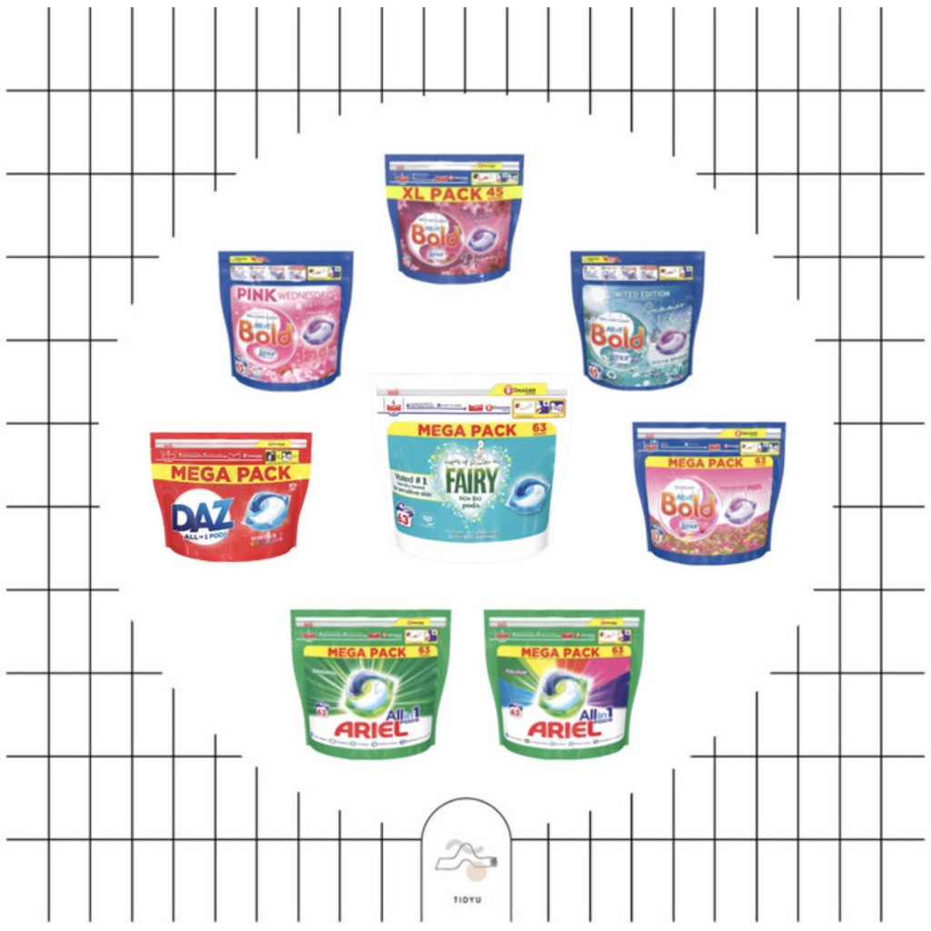 All-in-1 Laundry Detergent Pods (ISI 9 PODS)