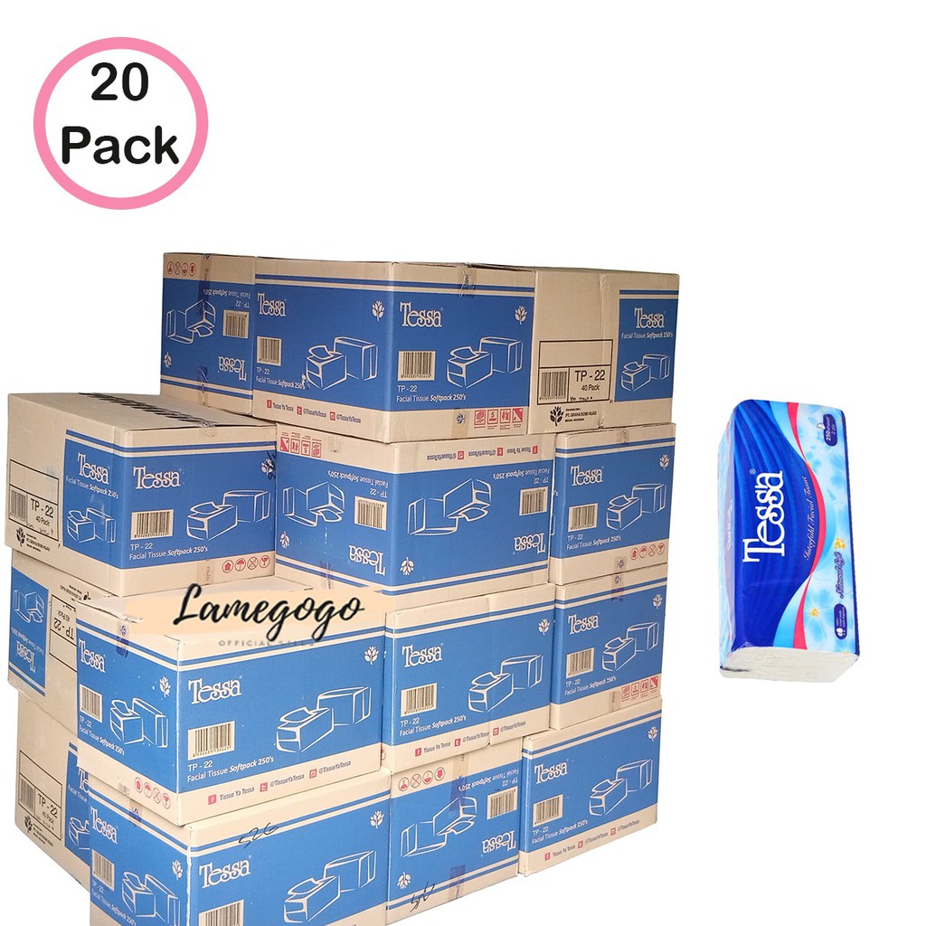 Jual TISSUE TESSA 1/2 DUS Lamegogoid TISSUE TESSA 1/2DUS Tessa 250
