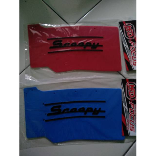 TADAH LUMPUR MUDFLAP PENAHAN LUMPUR SCOOPY FI
