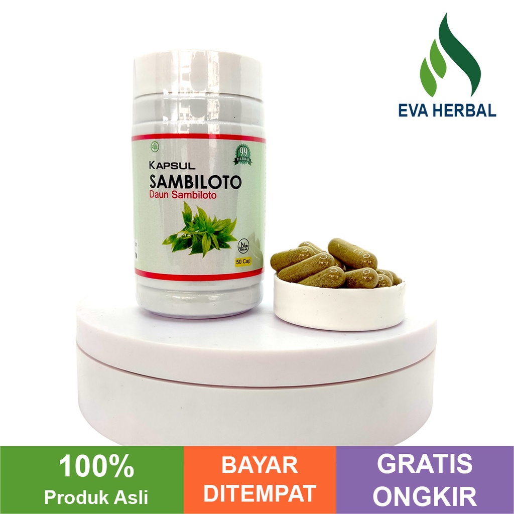 

HERBAL 99 KAPSUL SAMBILOTO 50 CAPS