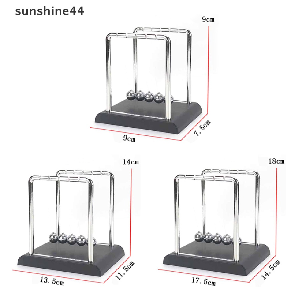 Sunshine Newton Cradle Balance Bola Baja Untuk Edukasi Sains Fisika