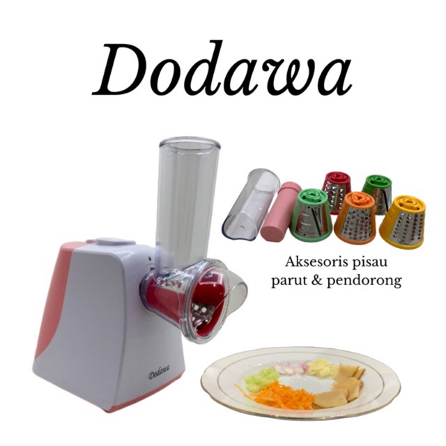 food processor- parutan multifungsi / alat pemotong / mesin parutan sayur dan buah/ food processor