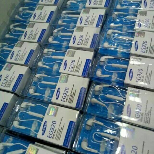 Headset samsung EG920 pakai karet / hamdsfree samsung s6 s7 / j7