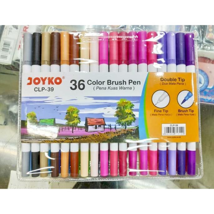 

Color Brush Pen Joyko isi 36