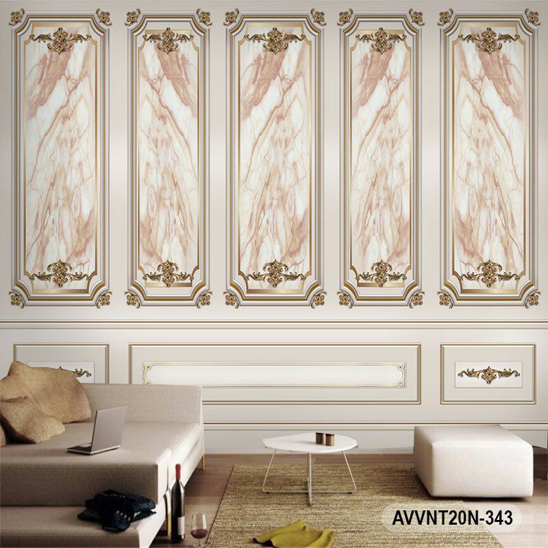 Wallpaper Marble 3D Wallpaper Panelling Wallpaper Wainscoting Wallpaper Molding Wallpaper Custom 3D