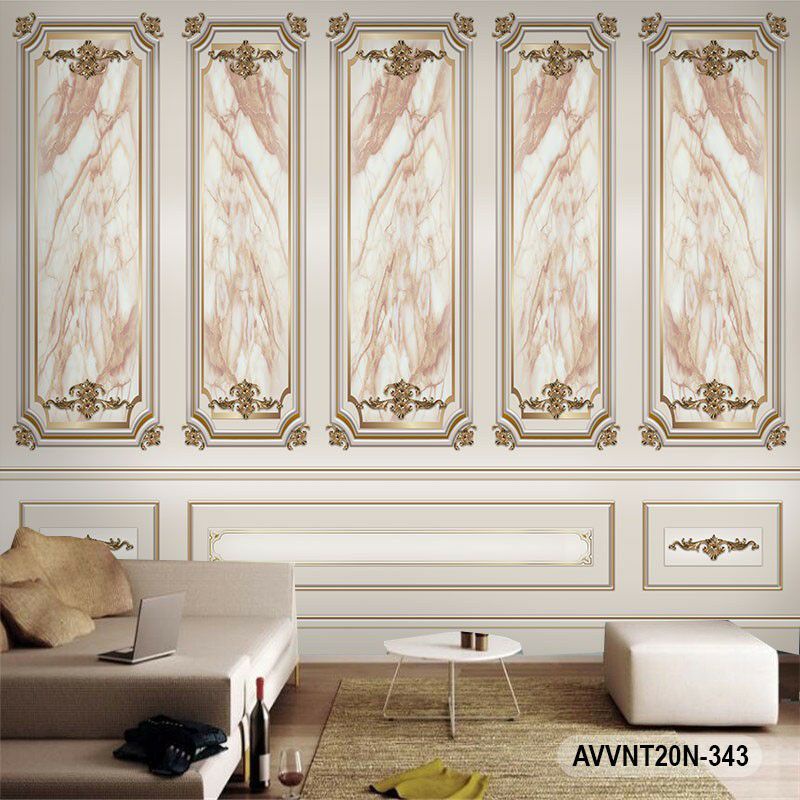 Wallpaper Marble 3D Wallpaper Panelling Wallpaper Wainscoting Wallpaper Molding Wallpaper Custom 3D