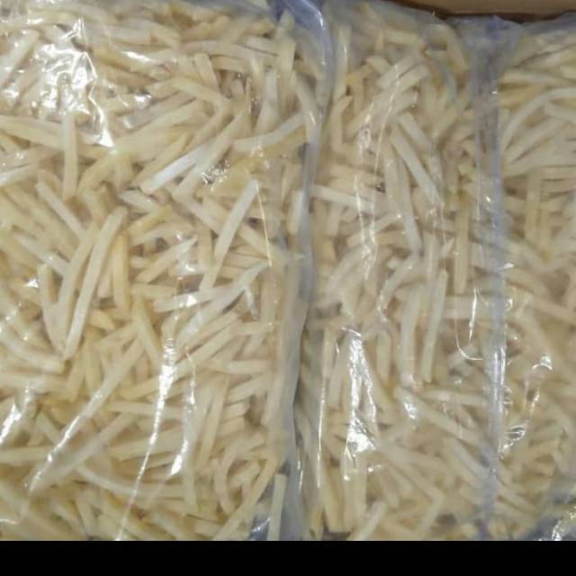 

Kentang goreng polos tasty fries 2.5kg