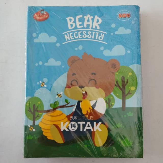 

Buku Tulis Kotak Besar Sidu Sinar Dunia 38 Lembar