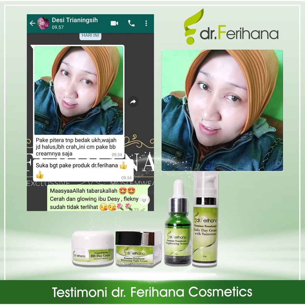 PREMIUM BRIGHTENING BB DAY CREAM DR. FERIHANA