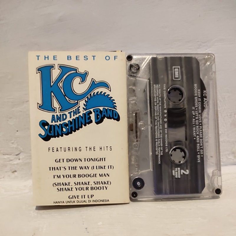 Kaset Pita The Best Of KC and The Sunshine Band