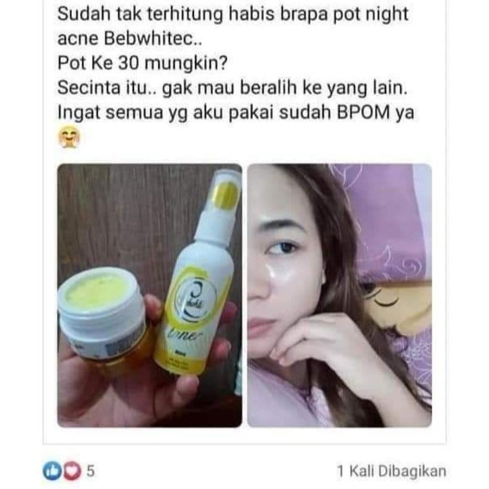 BEBWHITE C BBC ACNE SERIES UNTUK PEMULA DAN BERJERAWAT