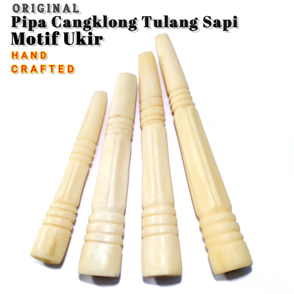 Pipa Roko once cangklong padudan Tulang Sapi motif premium Pipa Unik