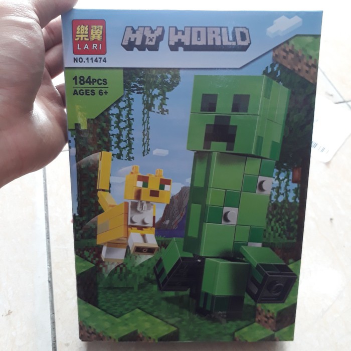 ITN - Brick Lego Minecraft my world minifigure minecraft lari 11474