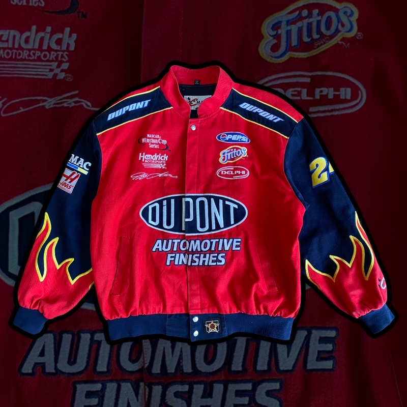 VINTAGE NASCAR JACKET DUPONT BY CHASE