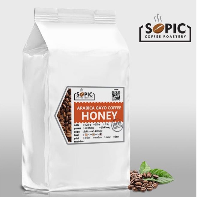 

Kopi Arabica Gayo Honey Process 500 gr