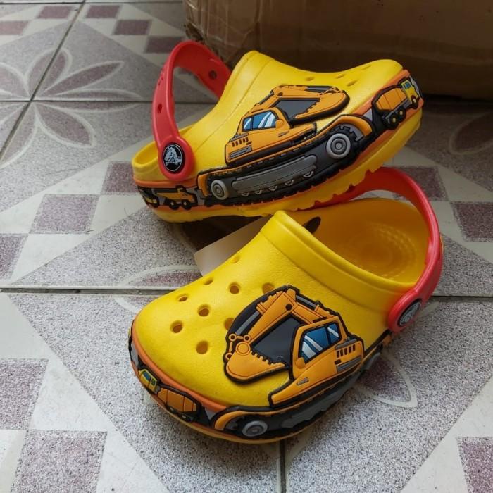 Sandal Crocs Kids Unisex  Sandal Anak  Sandal Crocs Excavator Restock