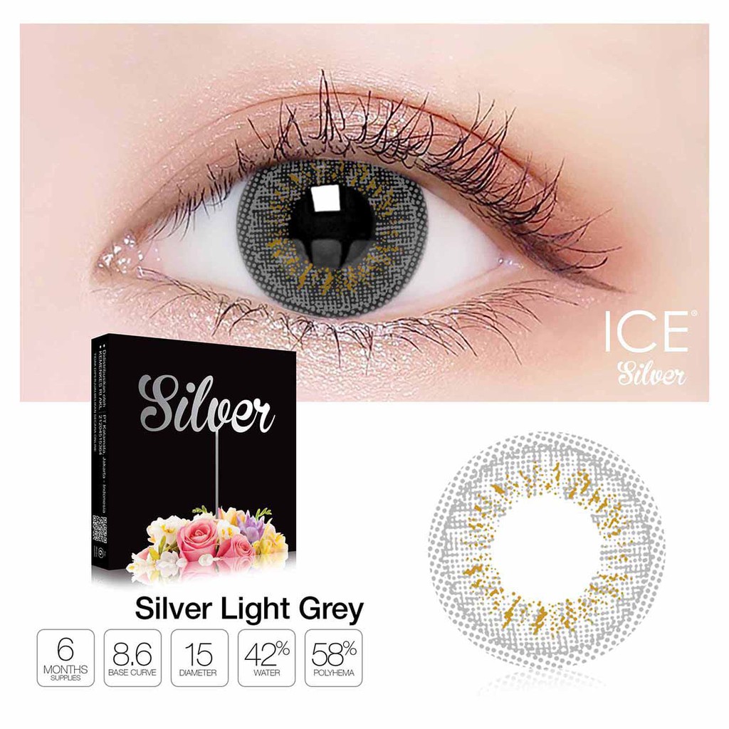 softlens Ice Silver by X2