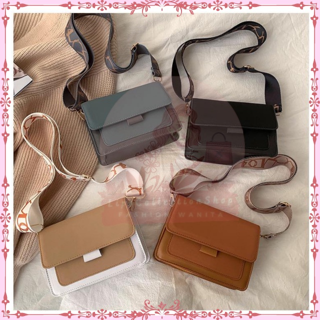 Tas Fashion Selempang Kulit Wanita Import Nagita Bag