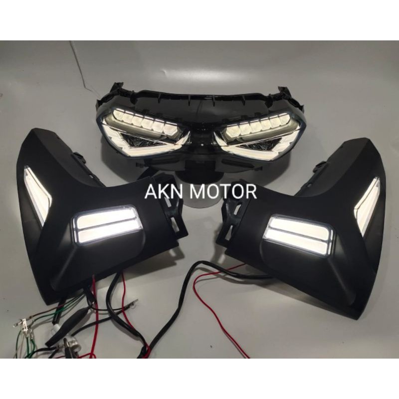 stoplamp belakang plus lampu sein depan Yamaha new nmax 2020 original jpa
