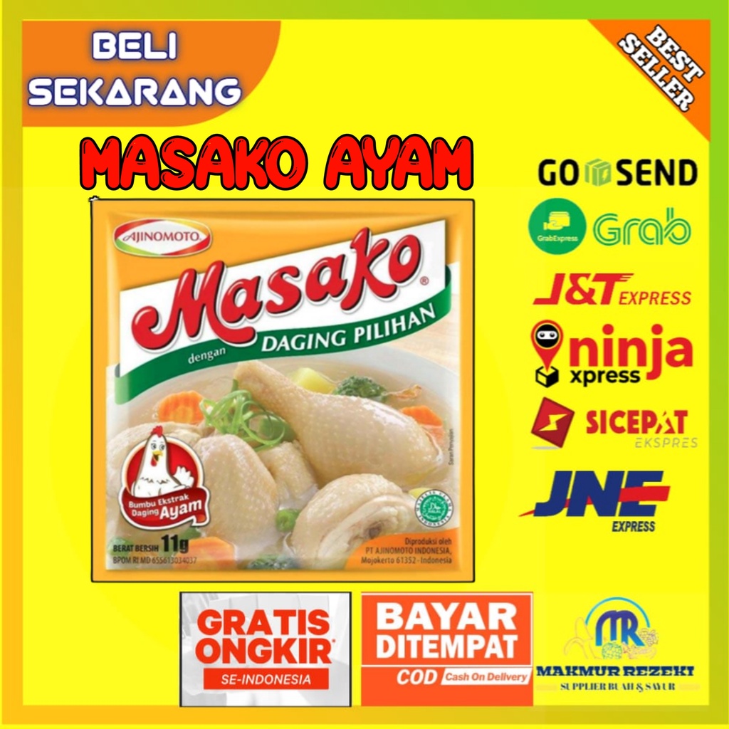 

MASAKO AYAM BUMBU PENYEDAP RASA