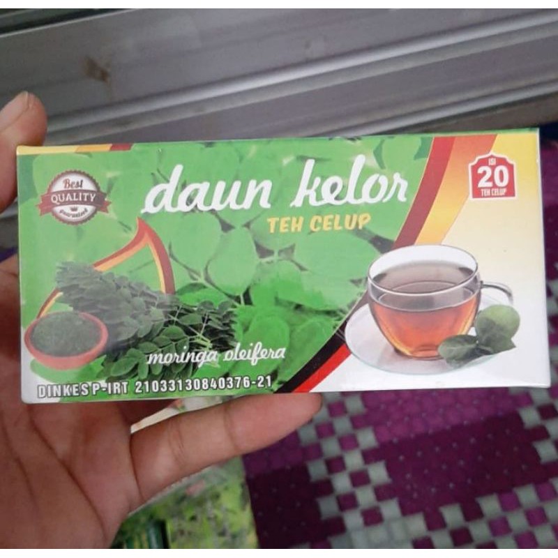 

Teh celup daun kelor untuk kesehatan
