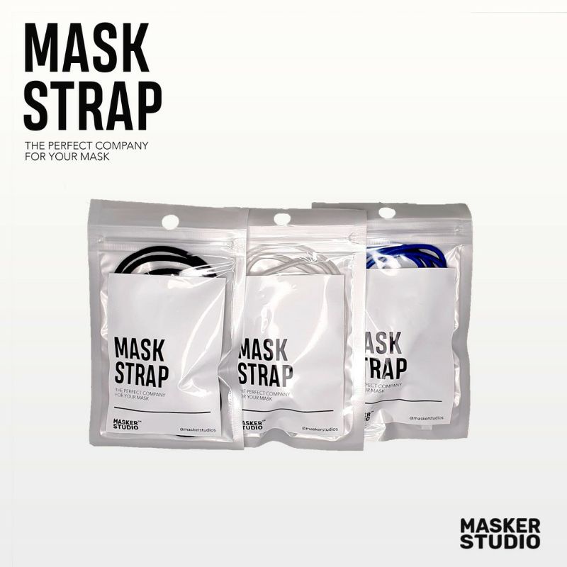 Strap Masker | Tali Konektor Masker Headloop Hijab by Masker Studio