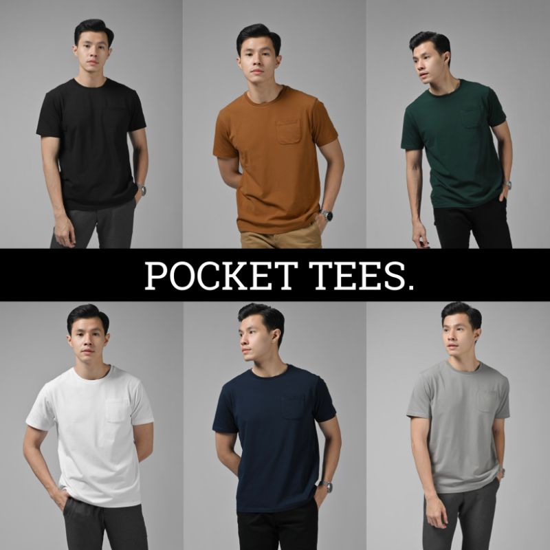 POCKET TEES By Male id | Heymale id