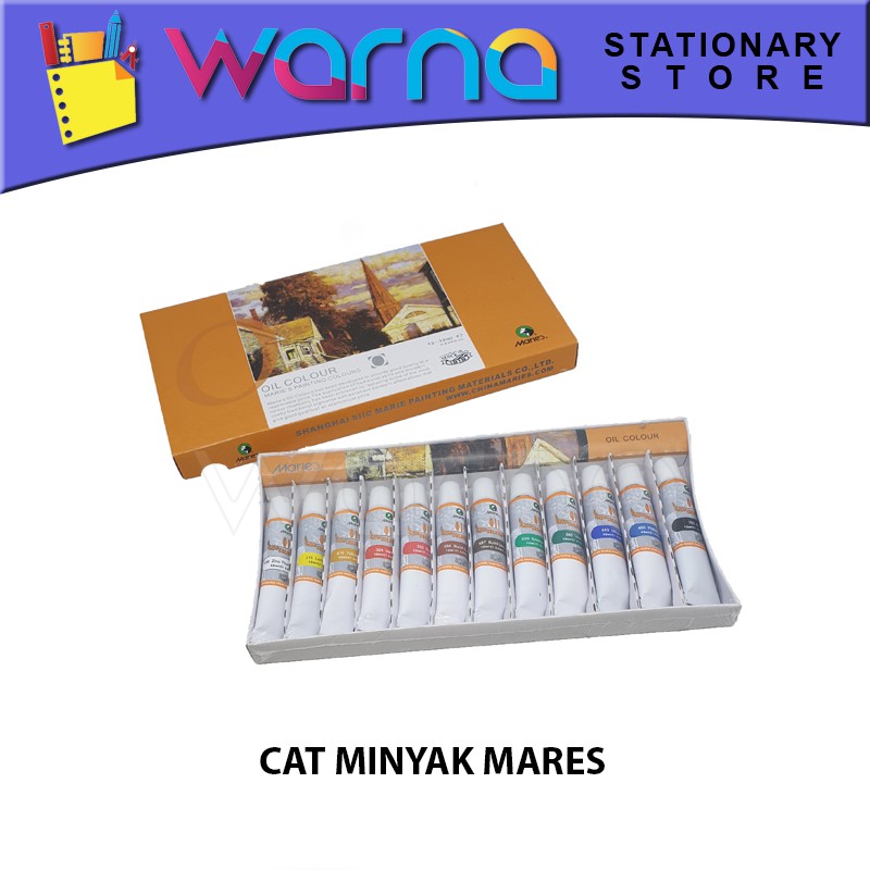 

CAT MINYAK OIL COLOR MARES 12 W