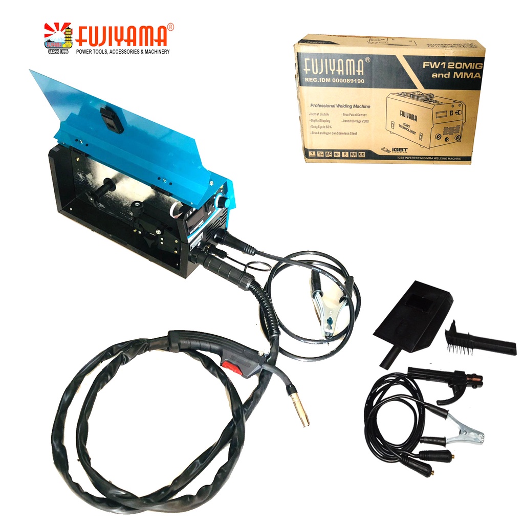 MESIN LAS MIG/MMA 120A / FUJIYAMA FW120MIG/MMA
