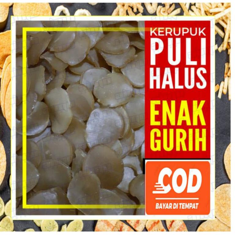 

Diskon / MnZ krupuk puli bawang mentah gurih 1kg /Sangat@berkualitas