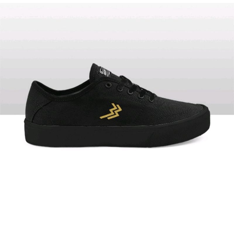 Geoff Max- Dizzy All Black | Sepatu Pria | Sneakers Pria
