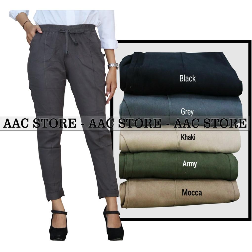 Celana Baggy Pants Twill Combed (Standar Dan Jumbo) Promo!!