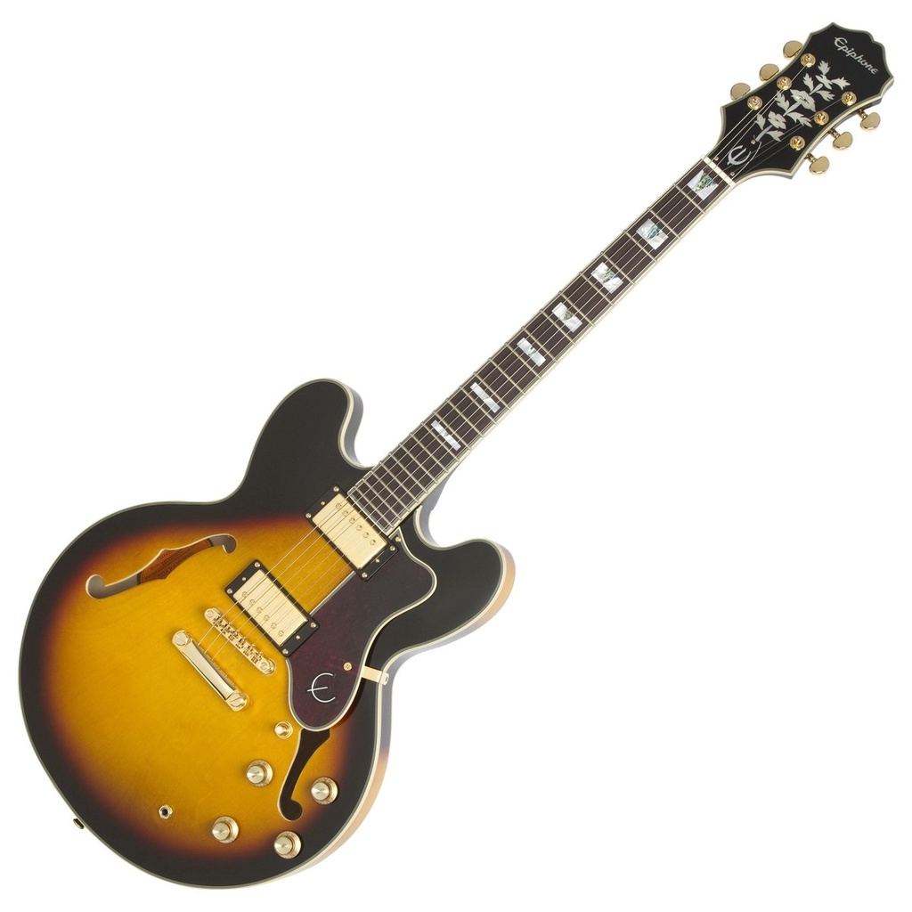 Gitar Elektrik Epiphone Sheraton-II Pro Vintage Sunburst