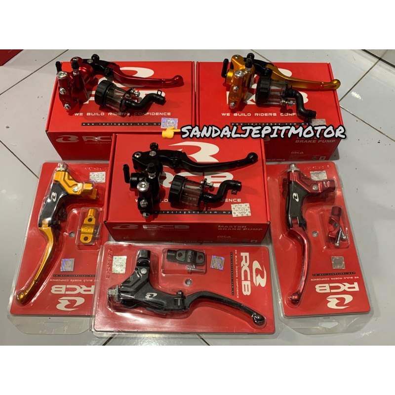 MASTER RCB S1 14 MM SET HANDLE KOPLING NON HIDROLIK ORIGINAL