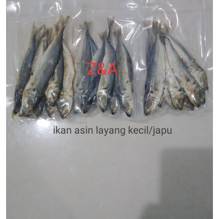 

ikan asin layang kecil/japu