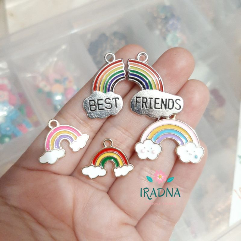 Bandul Pelangi Rainbow Best Friend Couple Persahabatan