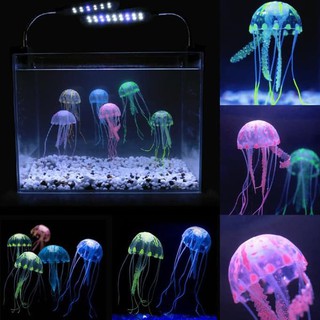 Ubur Ubur Dekorasi  Aquascape Mini  Jelly Fish Artificial 