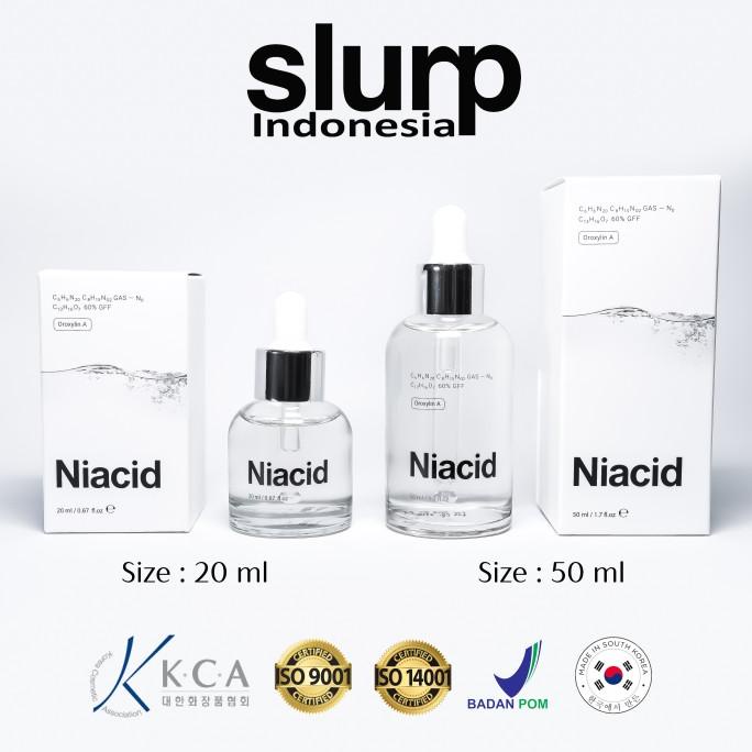 Serum Pemulih Wajah NIACID By Slurp Korea Exclusive Distributor