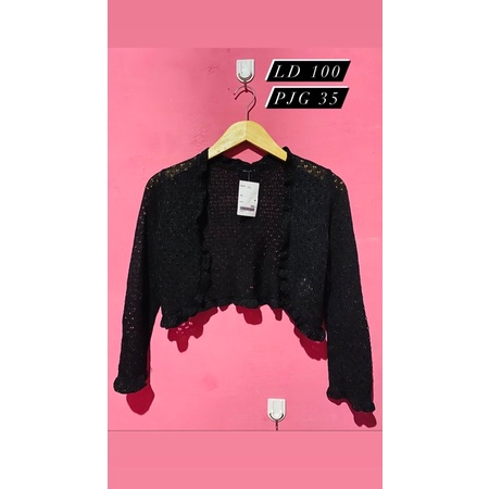 preloved crop cardi rajut / Cardigan rajut / crop cardigan