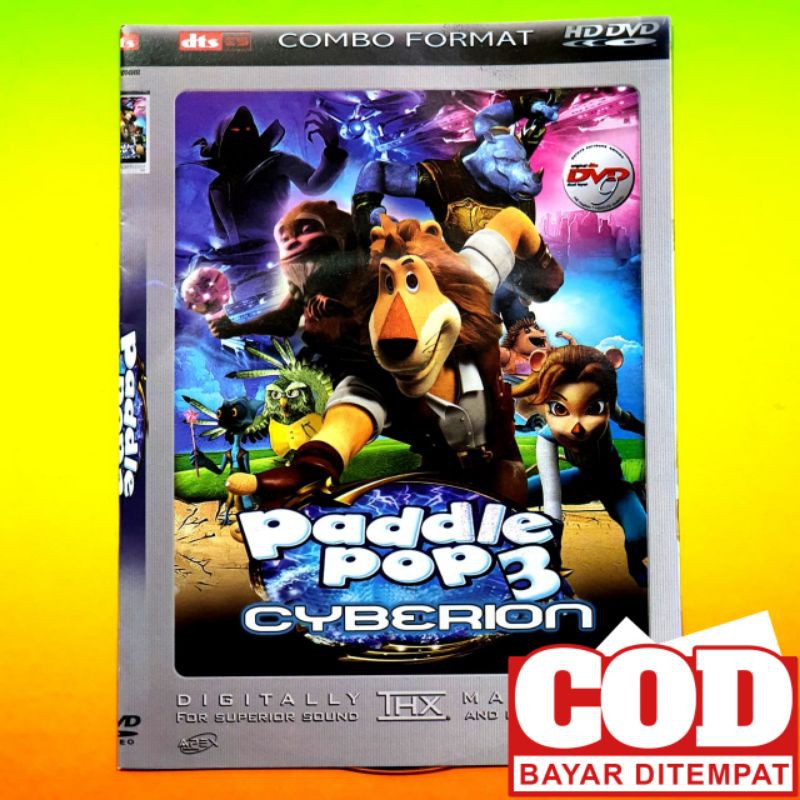 [ BISA BAYAR DITEMPAT COD ] KASET FILM KARTUN ANIMASI ANAK - PADDLE POP CYBERION