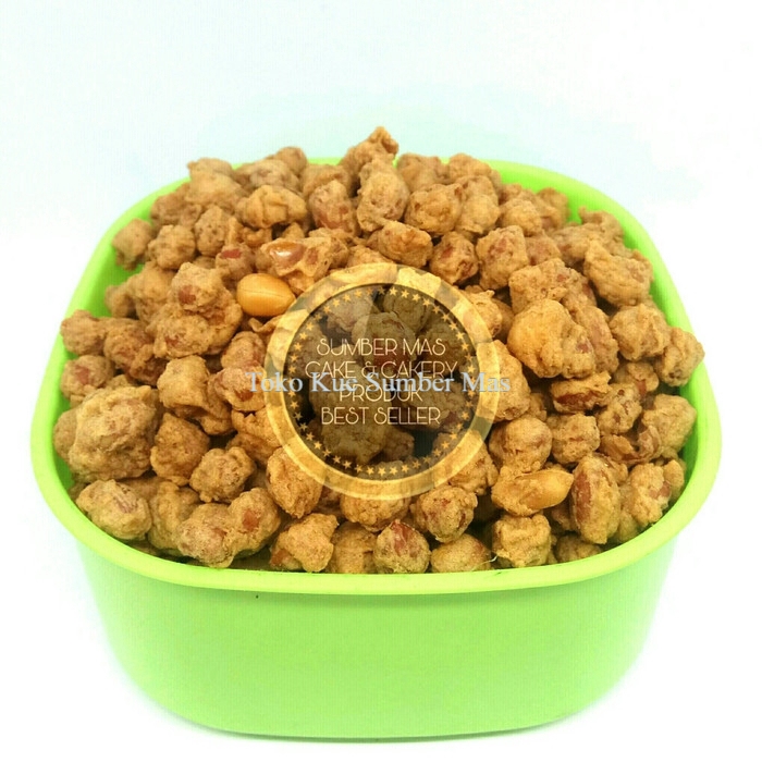 KACANG TELOR Medan 250 GR / KACANG TELUR Medan 1/4KG / Pedas - Gurih / Snack KILOAN