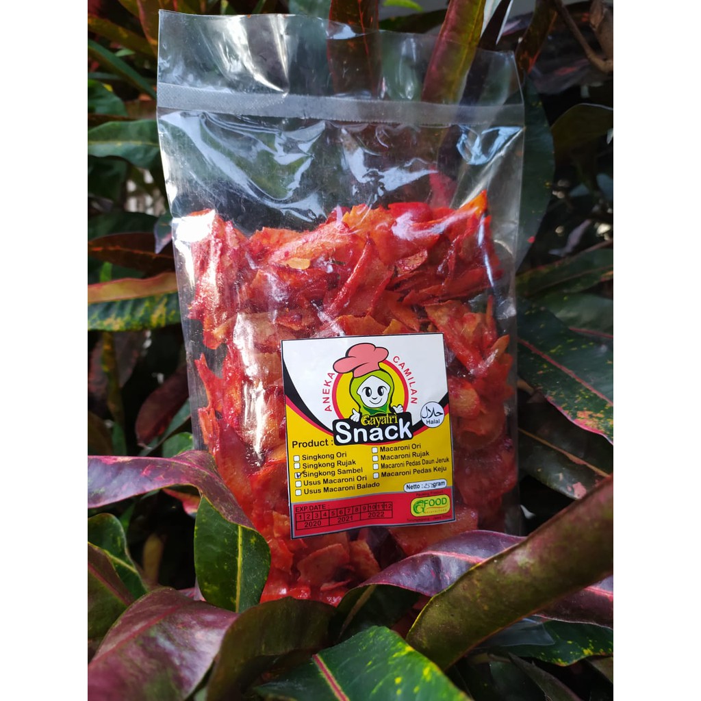 

Keripik Singkong Sambal 500gr
