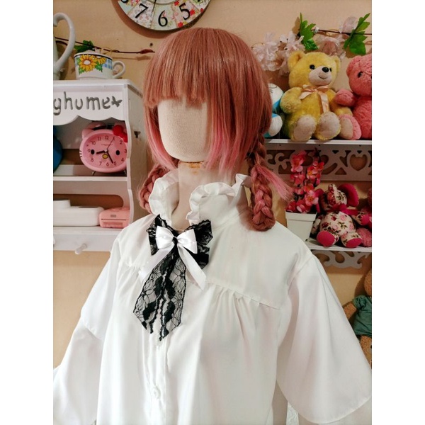 Blouse Lolita korea korean style murah Lengan Panjang Vintage