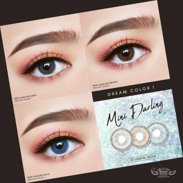 Softlens Natural aka Mini Darling 14mm by Dreamcolor lensa kontak