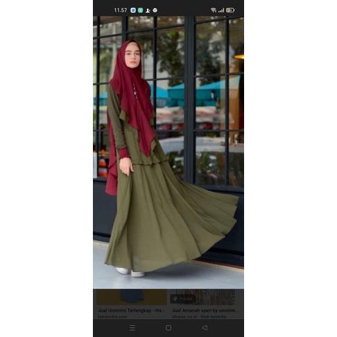 Syari Ummimi Gamis UmMimi by Indra L Bruggman