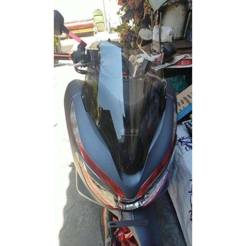 Winsil pcx 150 lokal MHR visor pcx 150 lokal kaca depan pcx 150 lokal MHR